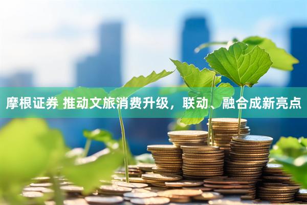 摩根证券 推动文旅消费升级，联动、融合成新亮点